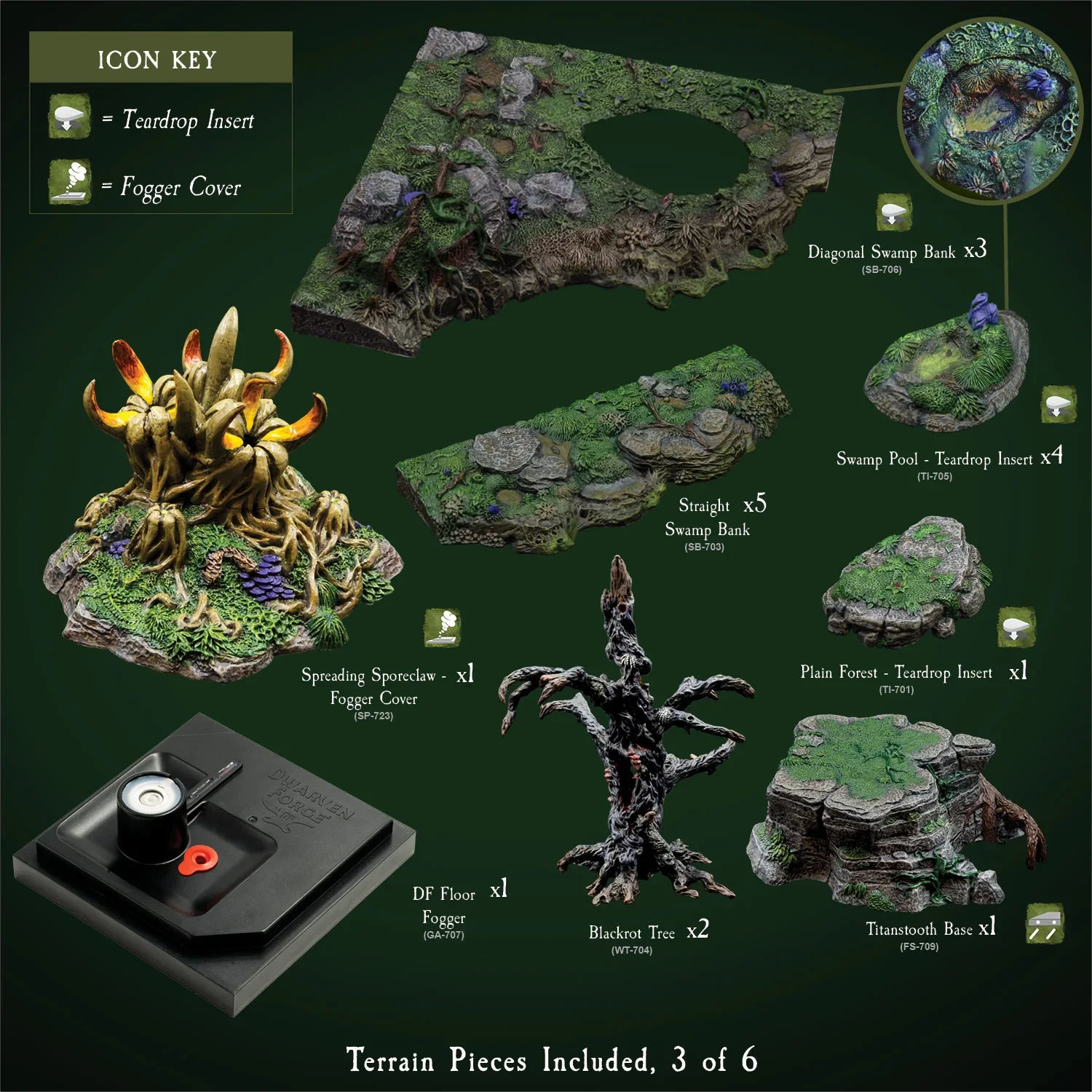 Swamp Mega Build - "Sorrow Isle" (Painted) - Image 4