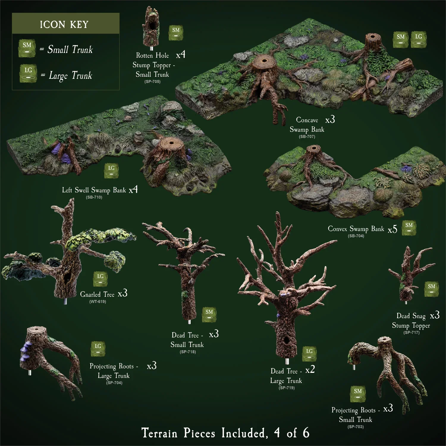 Swamp Mega Build - "Sorrow Isle" (Unpainted) - Image 5
