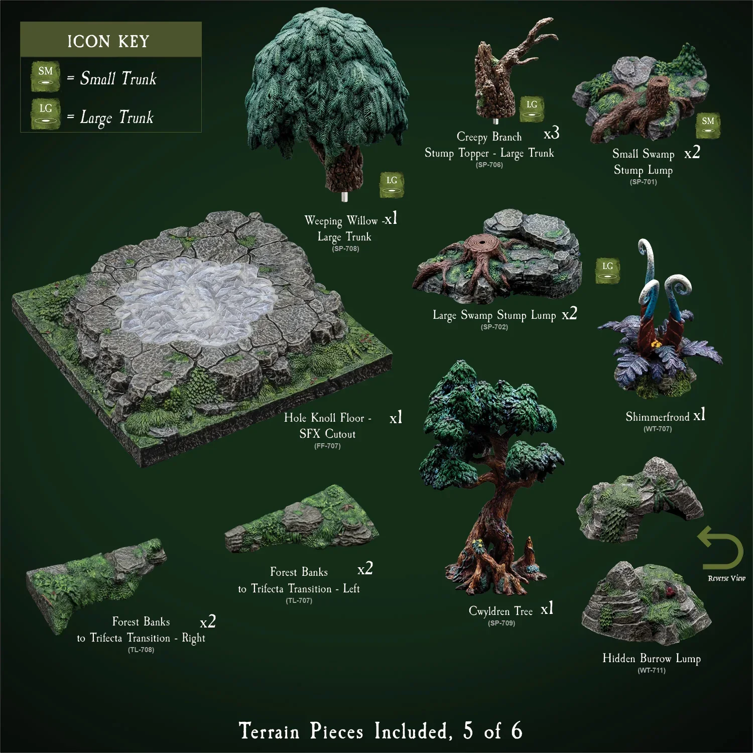 Swamp Mega Build - "Sorrow Isle" (Unpainted) - Image 6